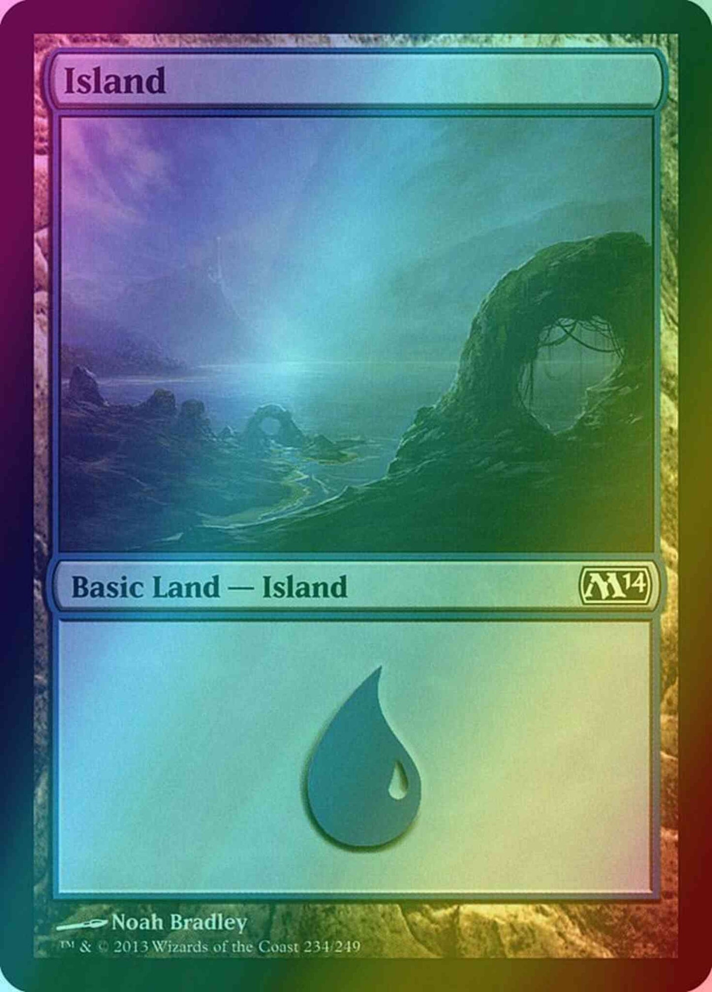 Island [234] [Magic 2014] [Foil]