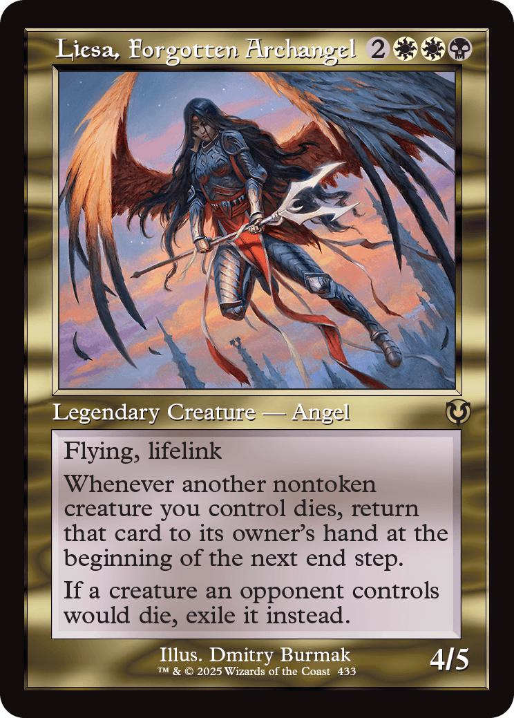 Liesa, Forgotten Archangel [433] [Retro Frame] [Innistrad Remastered] [Non-Foil]