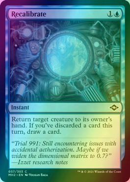 Recalibrate [57] [Modern Horizons 2] [Foil]