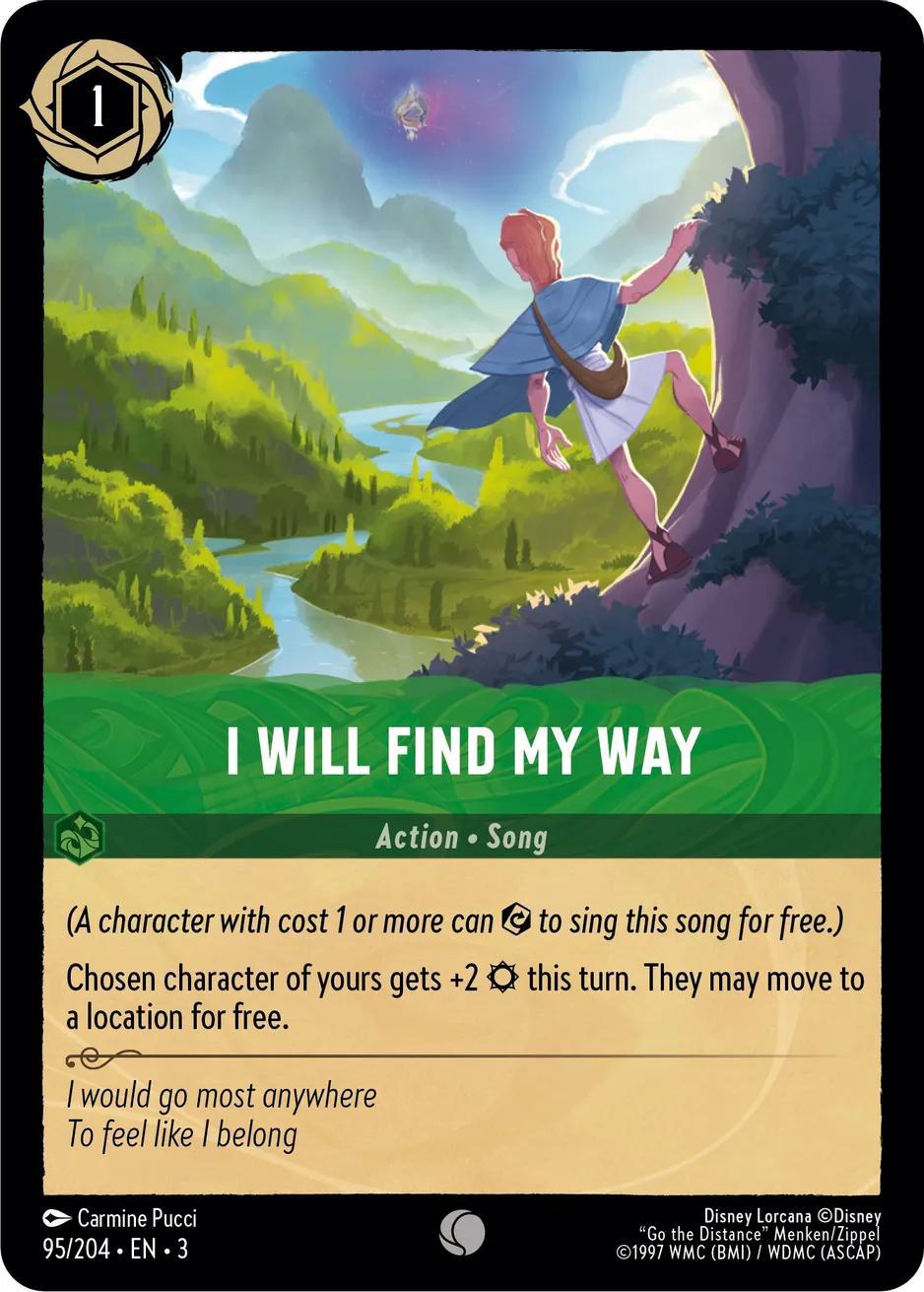 I Will Find My Way - 95/204 [Into the Inklands] [Non-Foil]