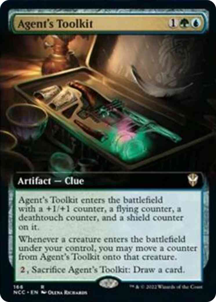 Agent's Toolkit [166] [Extended Art] [Streets of New Capenna: Commander] [Non-Foil]