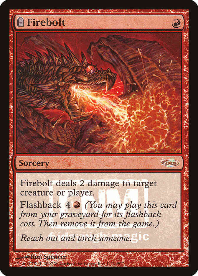 Firebolt [1] [Friday Night Magic 2007] [Foil]