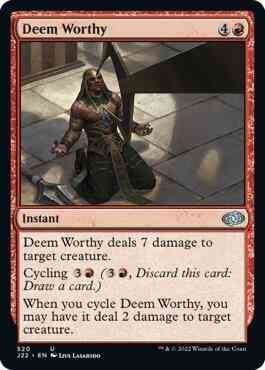 Deem Worthy [520] [Jumpstart 2022] [Non-Foil]