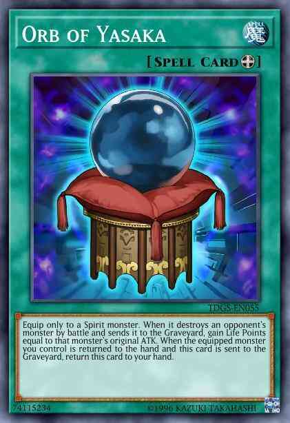Orb of Yasaka - TDGS-EN055 - Common - 1st Edition