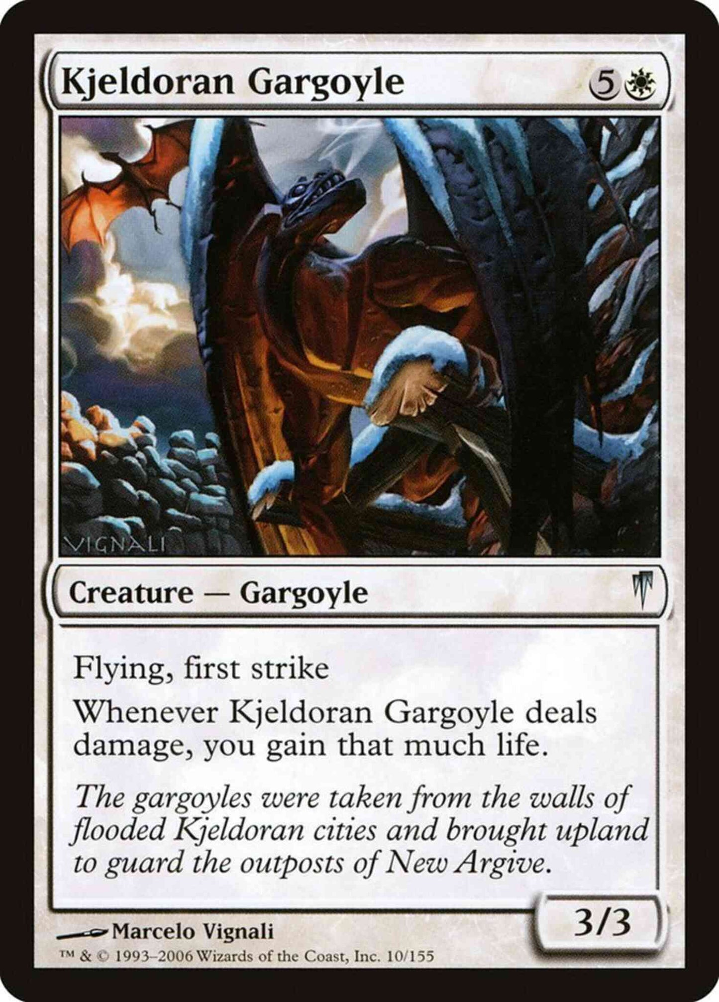 Kjeldoran Gargoyle [10] [Coldsnap] [Non-Foil]