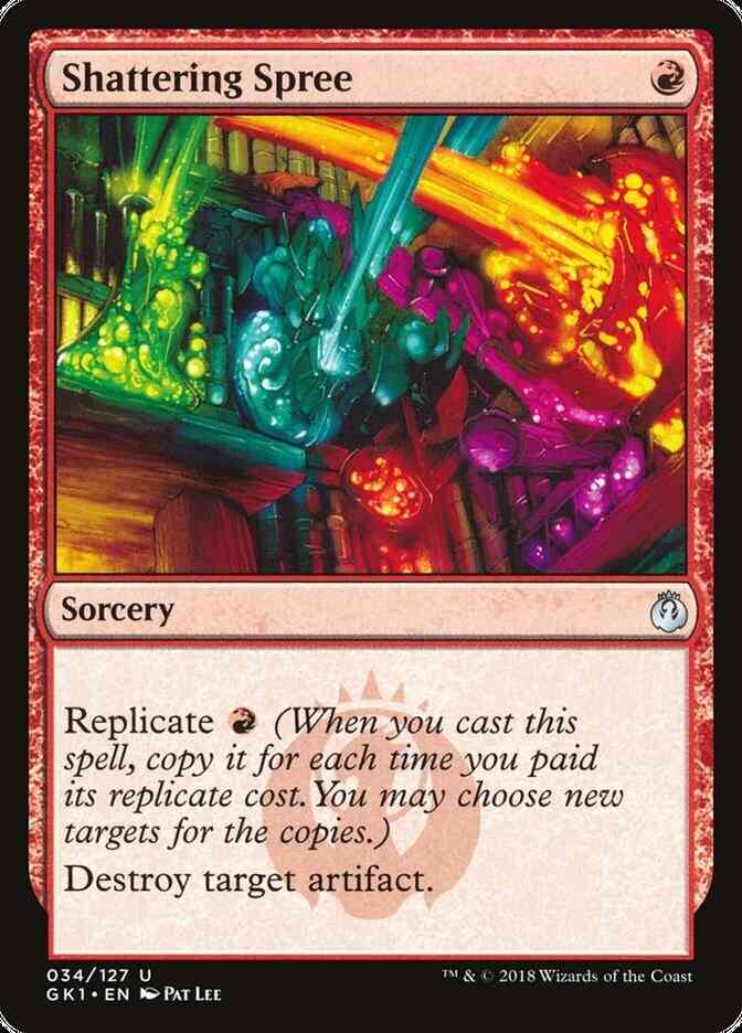 Shattering Spree [34] [GRN Guild Kit] [Non-Foil]