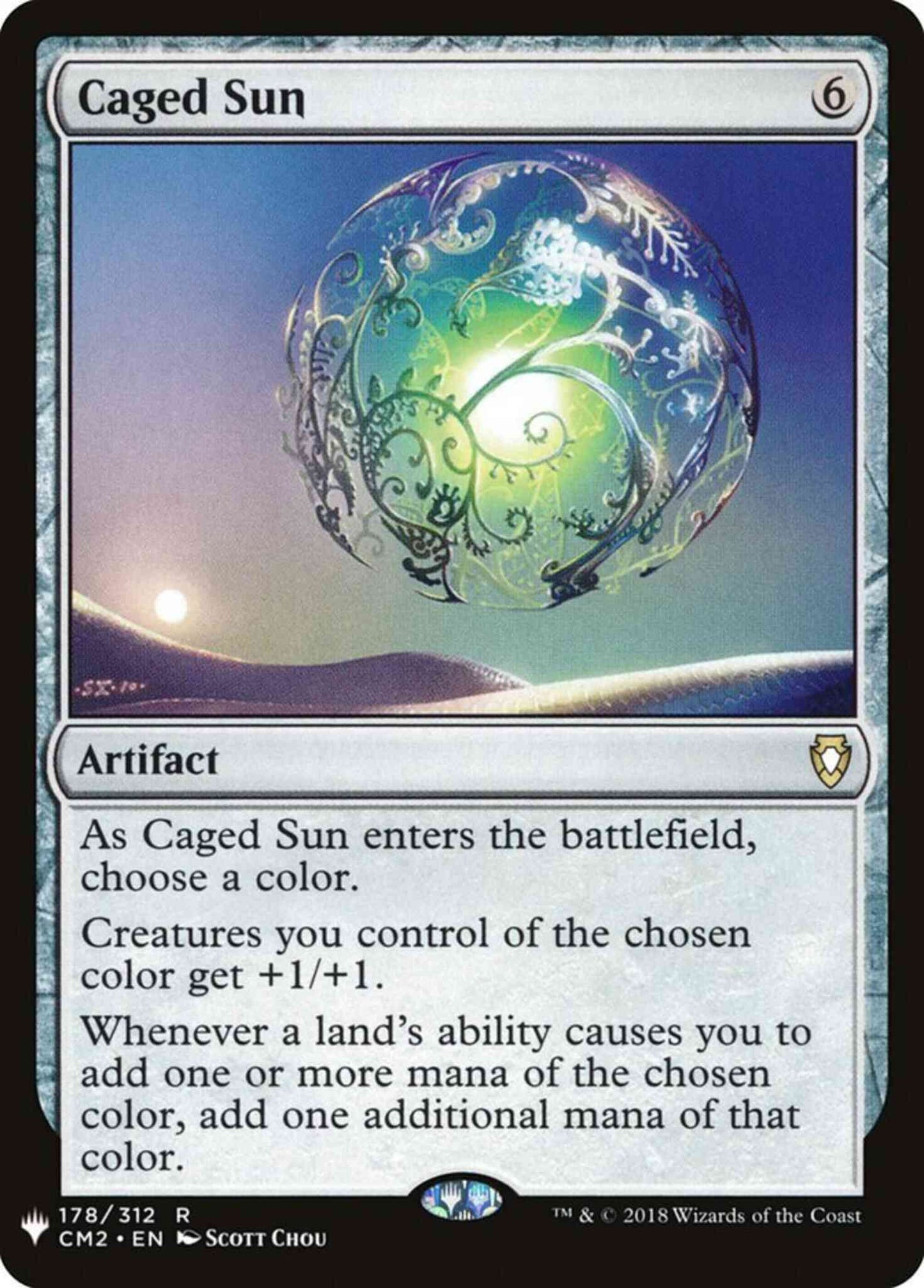 Caged Sun [CM2-178] [The List] [Non-Foil]