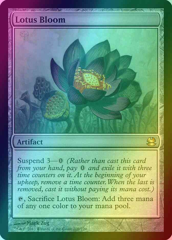 Lotus Bloom [208] [Modern Masters] [Foil]