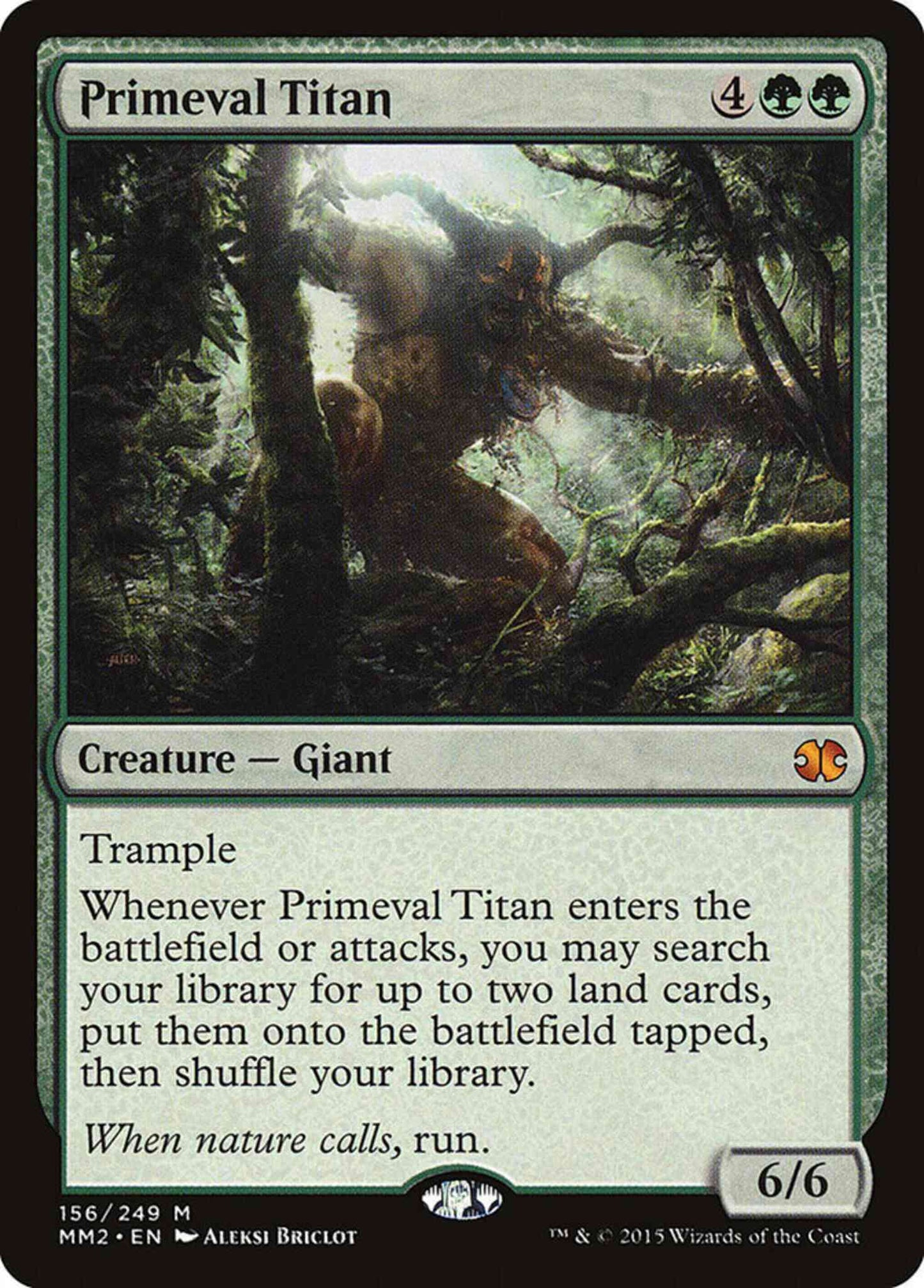Primeval Titan [156] [Modern Masters 2015] [Non-Foil]