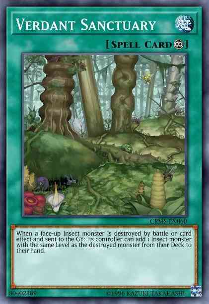 Verdant Sanctuary - CRMS-EN060 - Common - Unlimited