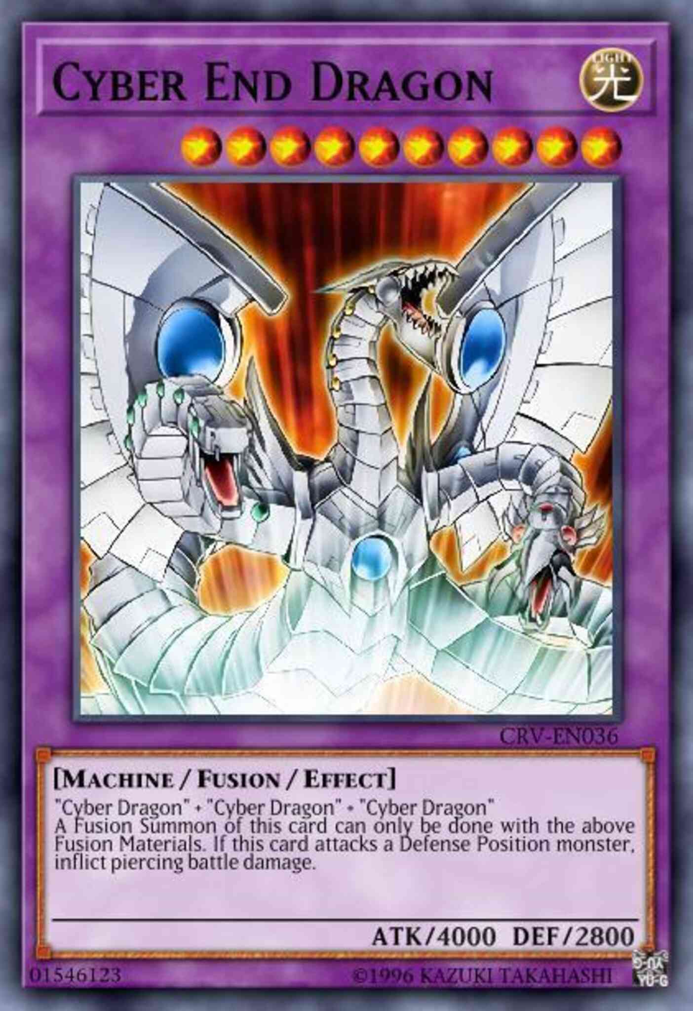 Cyber End Dragon - CRV-EN036 - Ultimate Rare - Unlimited