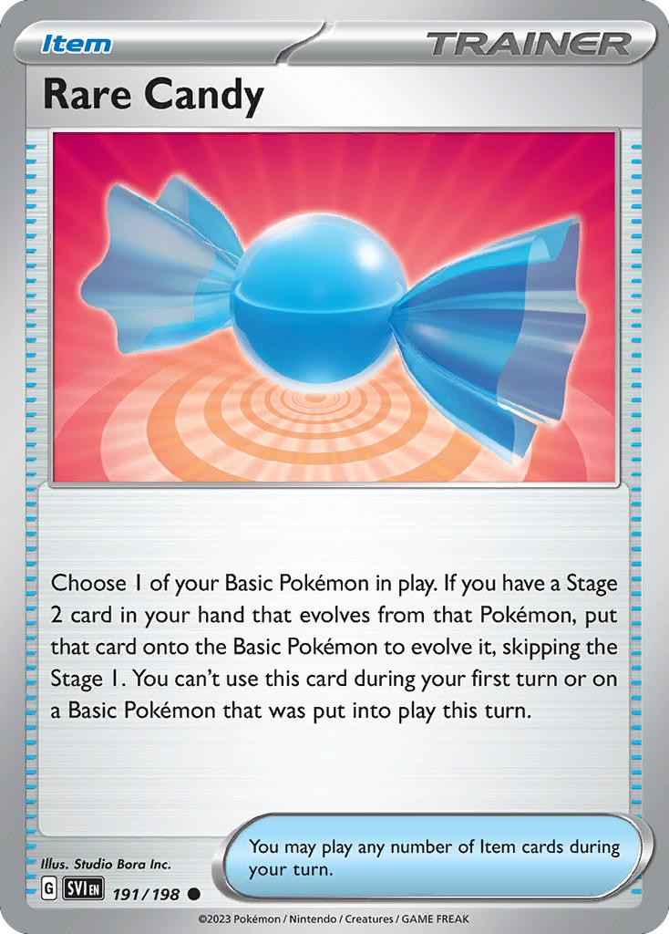 Rare Candy - 191/198 - Common [sv01-191] [Non-Holo]