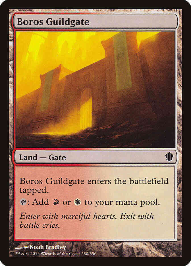 Boros Guildgate [280] [Commander 2013] [Non-Foil]