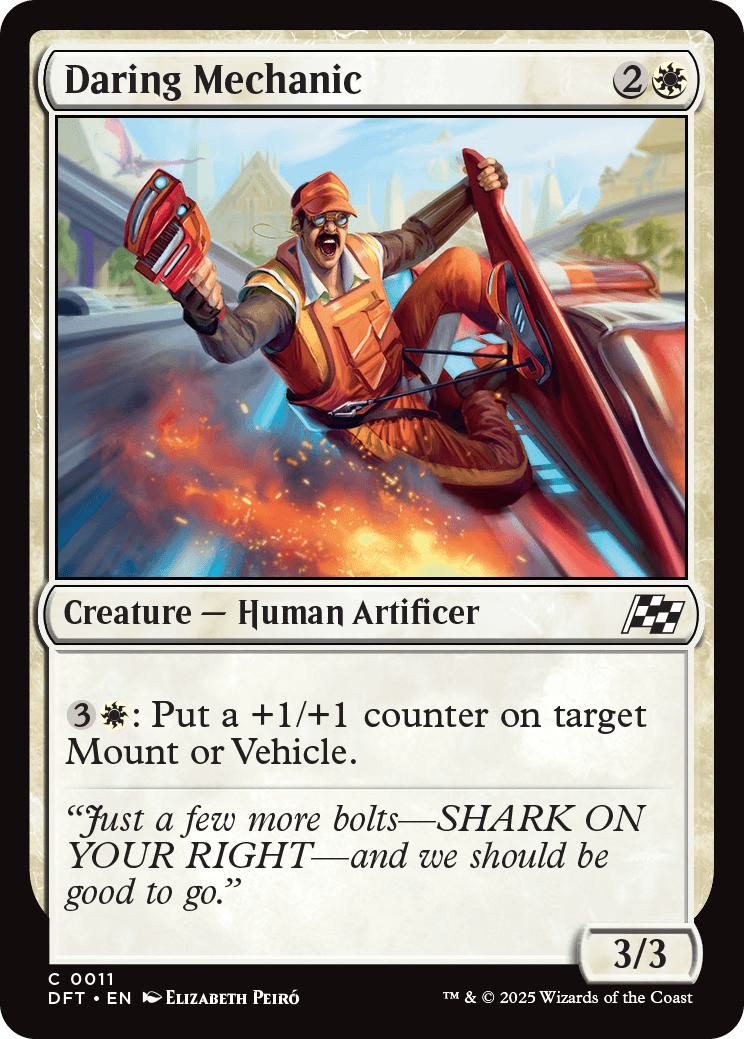 Daring Mechanic [11] [Aetherdrift] [Non-Foil]