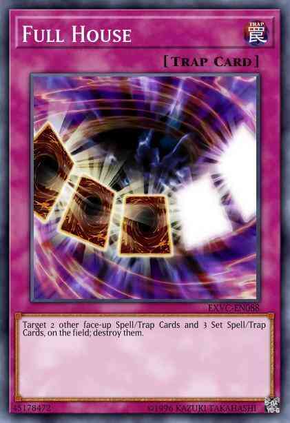 Full House - EXVC-EN088 - Rare - 1st Edition