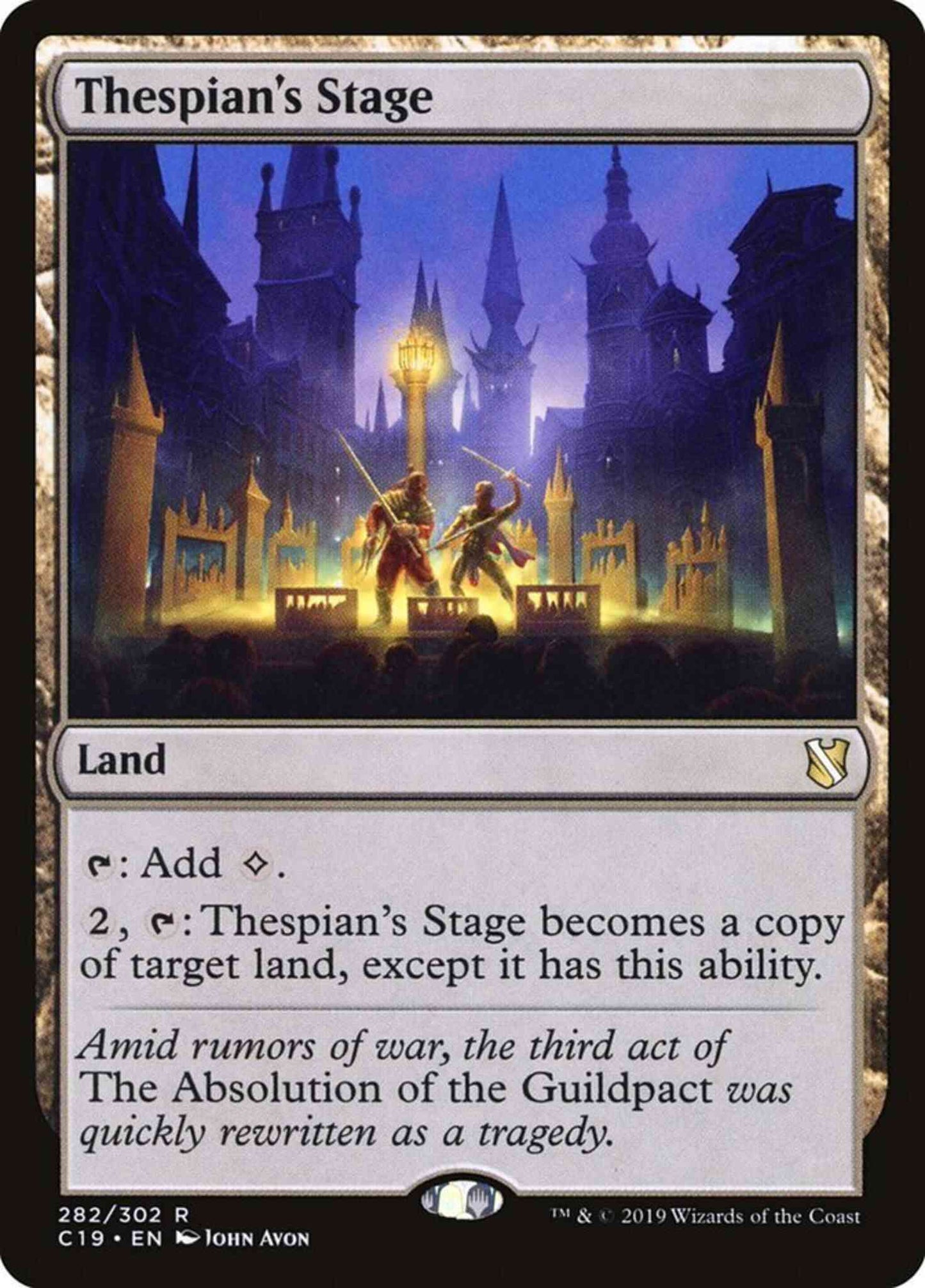 Thespian's Stage [282] [Commander 2019] [Non-Foil]