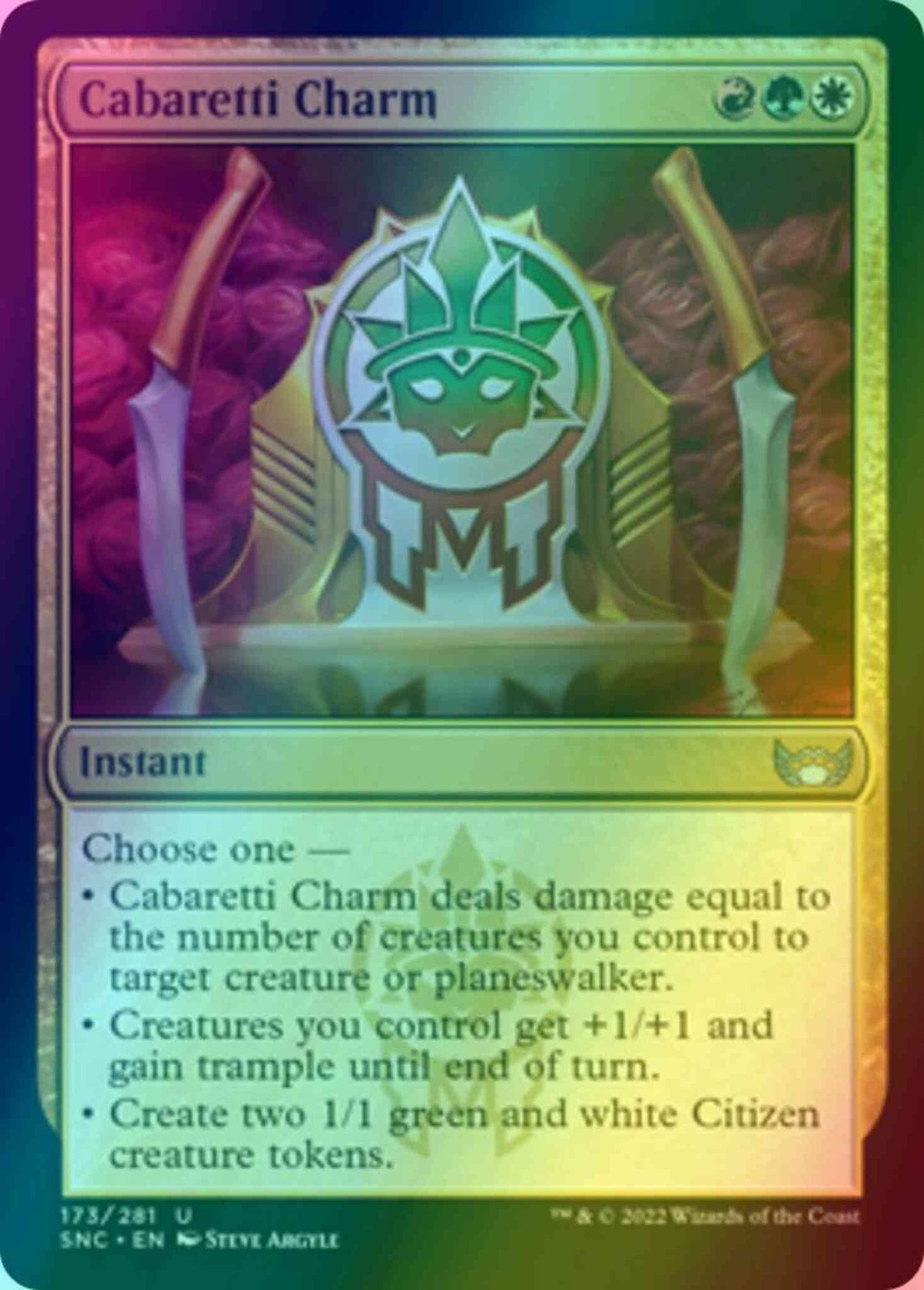 Cabaretti Charm [173] [Streets of New Capenna] [Foil]