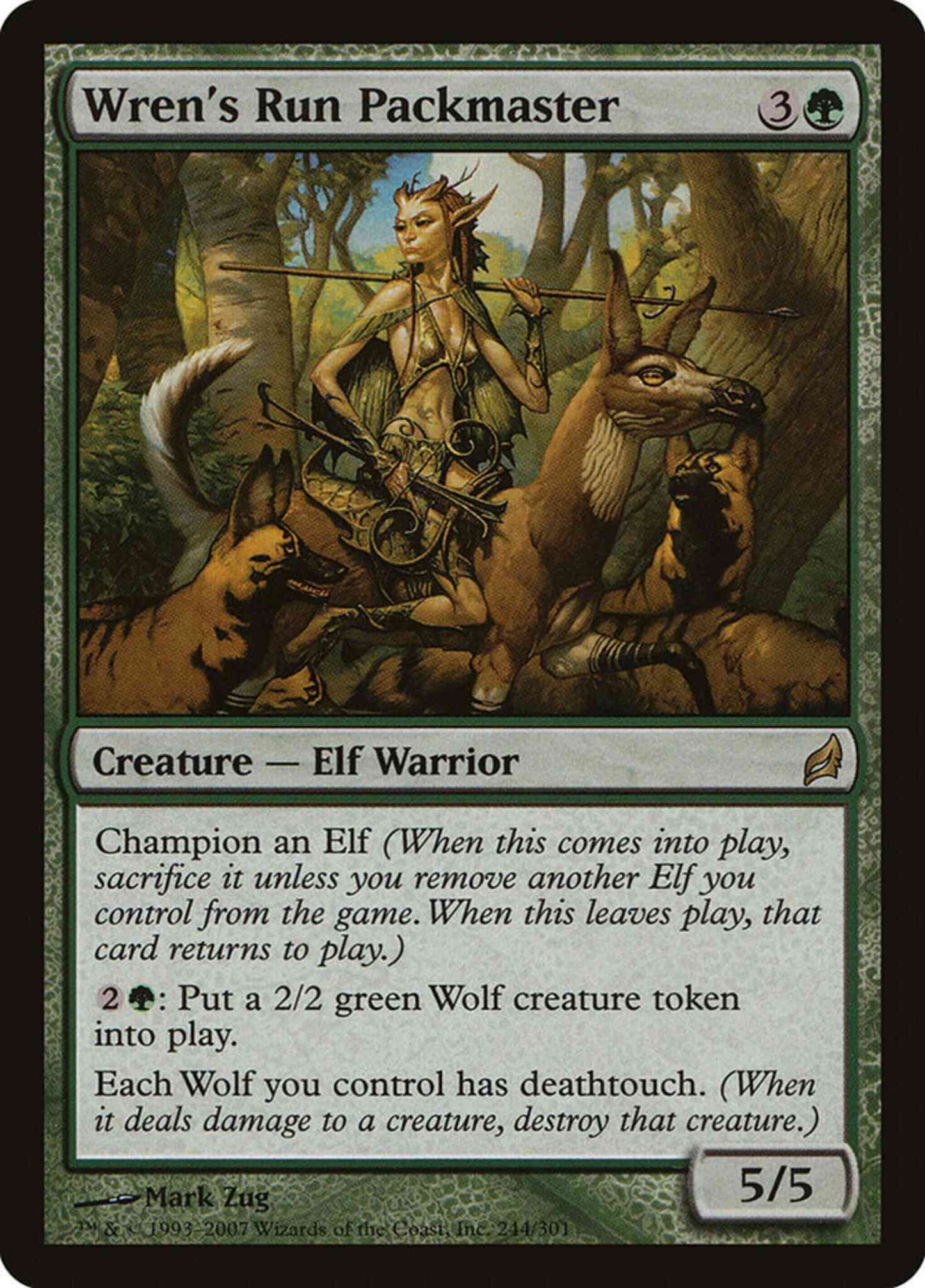 Wren's Run Packmaster [244] [Lorwyn] [Non-Foil]