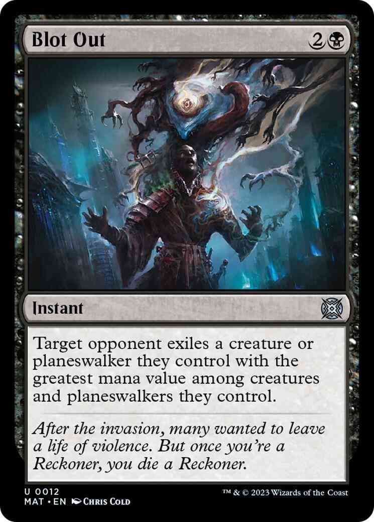 Blot Out [12] [March of the Machine: The Aftermath] [Non-Foil]