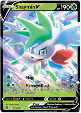 Shaymin V - 013/172 - Rare Holo V [swsh9-013] [Ultra]