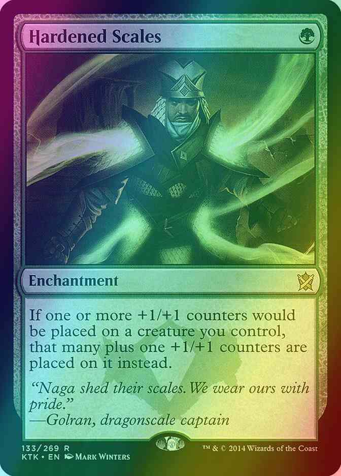 Hardened Scales [133] [Khans Of Tarkir] [Foil]
