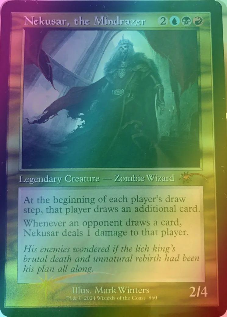 Nekusar, the Mindrazer [0860] [Retro Frame] [Mark Winters] [Secret Lair Drop] [Foil]