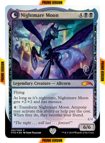 Nightmare Moon // Princess Luna [1] [Ponies: The Galloping] [Foil]