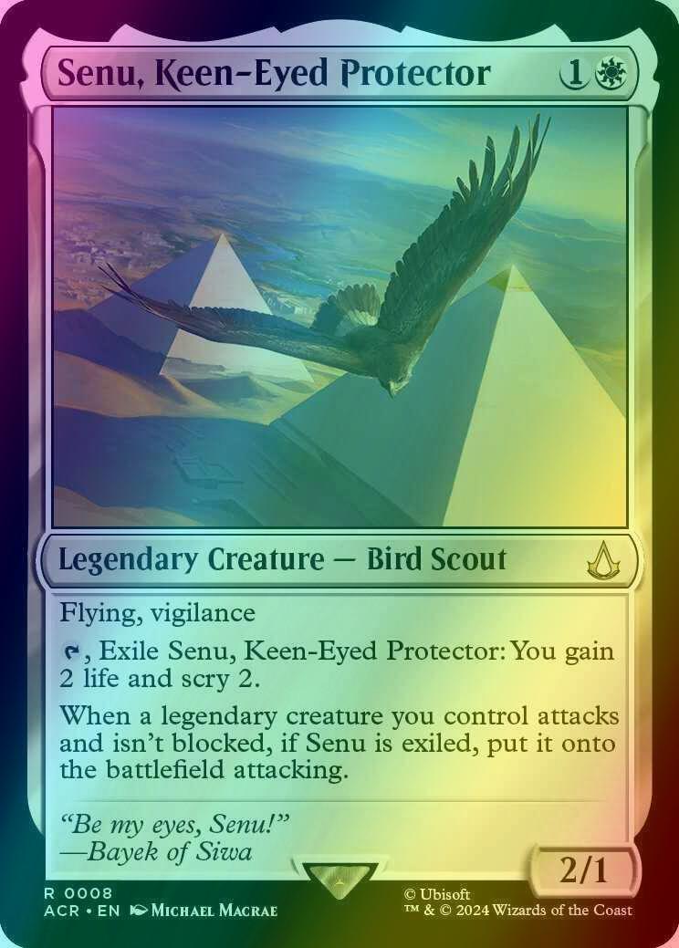 Senu, Keen-Eyed Protector [8] [Assassin's Creed] [Foil]