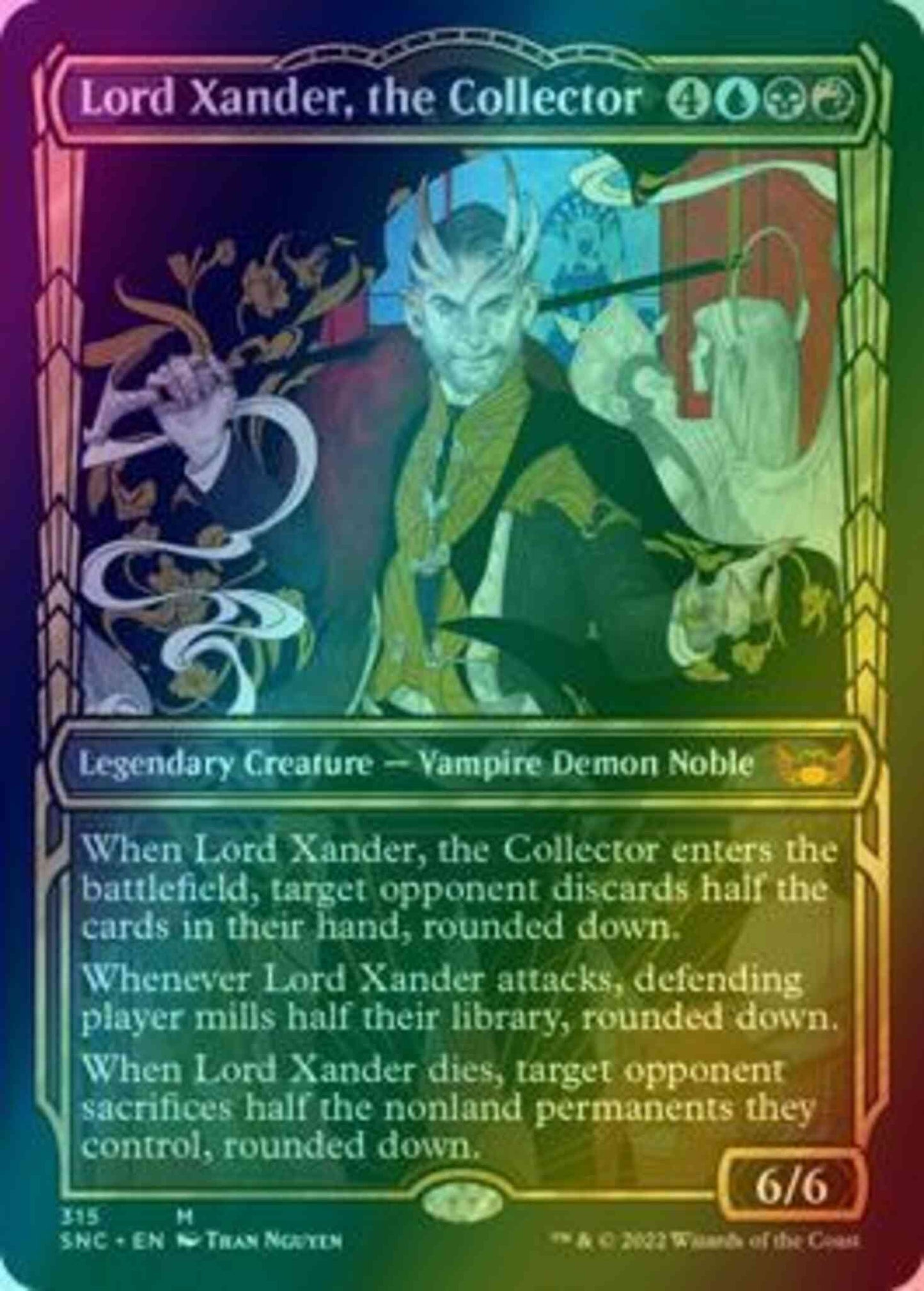 Lord Xander, the Collector [315] [Golden Age Showcase] [Streets of New Capenna] [Foil]