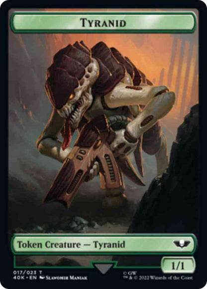 Tyranid Token (17) // Tyranid Token (18) [Universes Beyond: Warhammer 40,000: Tokens] [Non-Foil]