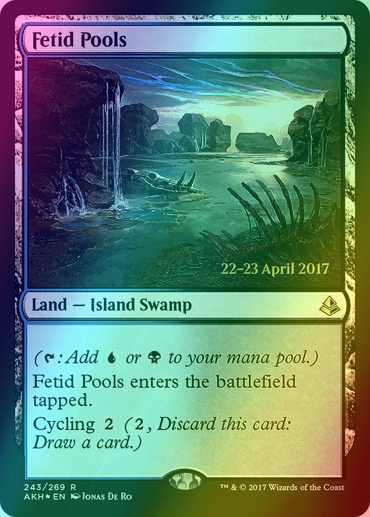 Fetid Pools [243s] [Amonkhet Promos] [Foil]