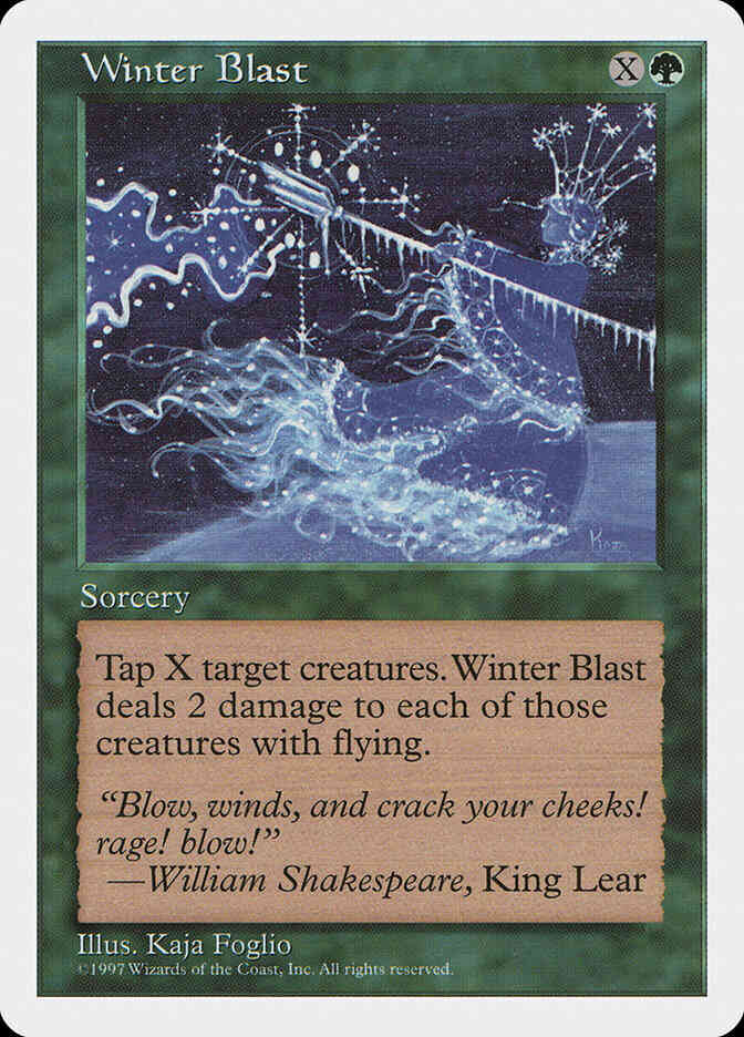 Winter Blast [343] [Fifth Edition] [Non-Foil]