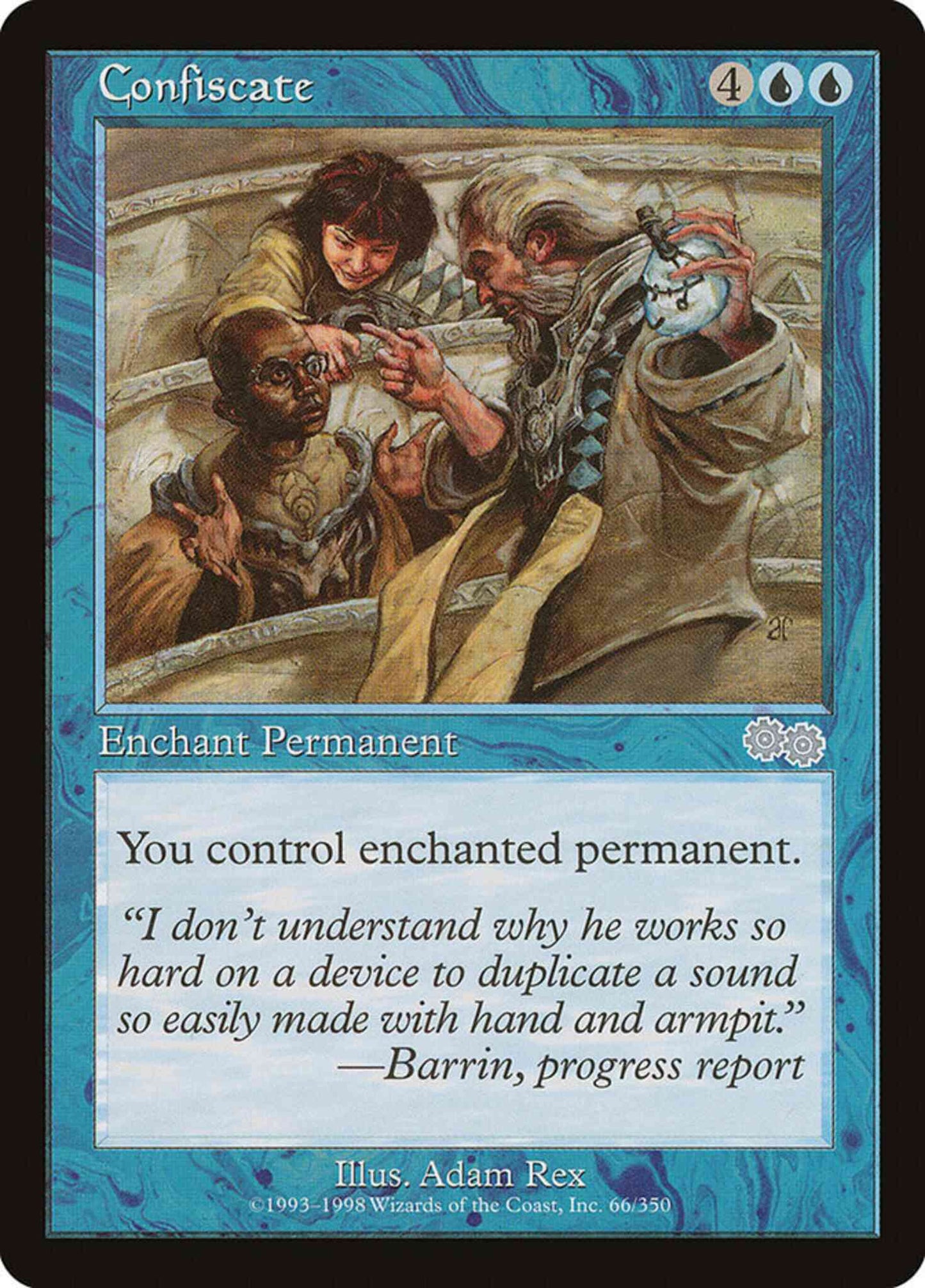 Confiscate [66] [Urza's Saga] [Non-Foil]