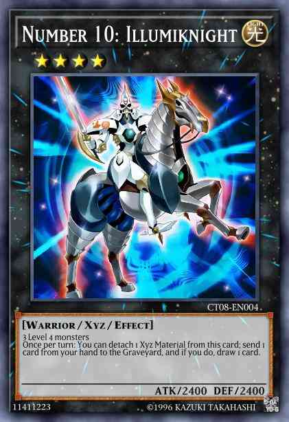 Number 10: Illumiknight - SP13-EN026 - Starfoil Rare - 1st Edition