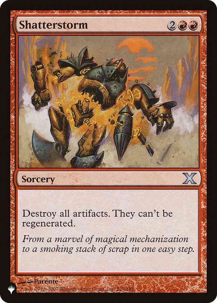 Shatterstorm [10E-229] [The List] [Non-Foil]