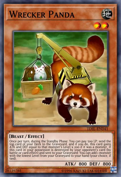 Wrecker Panda - MP17-EN090 - Common - 1st Edition