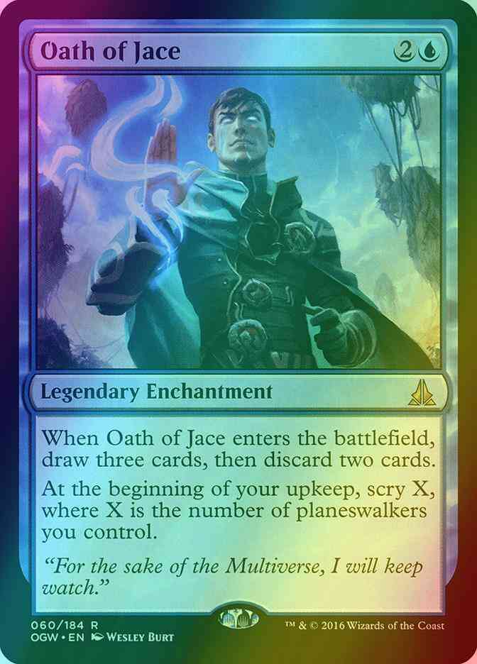 Oath of Jace [60] [Oath of the Gatewatch] [Foil]