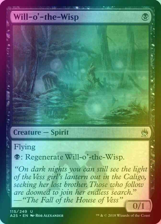Will-o'-the-Wisp [115] [Masters 25] [Foil]