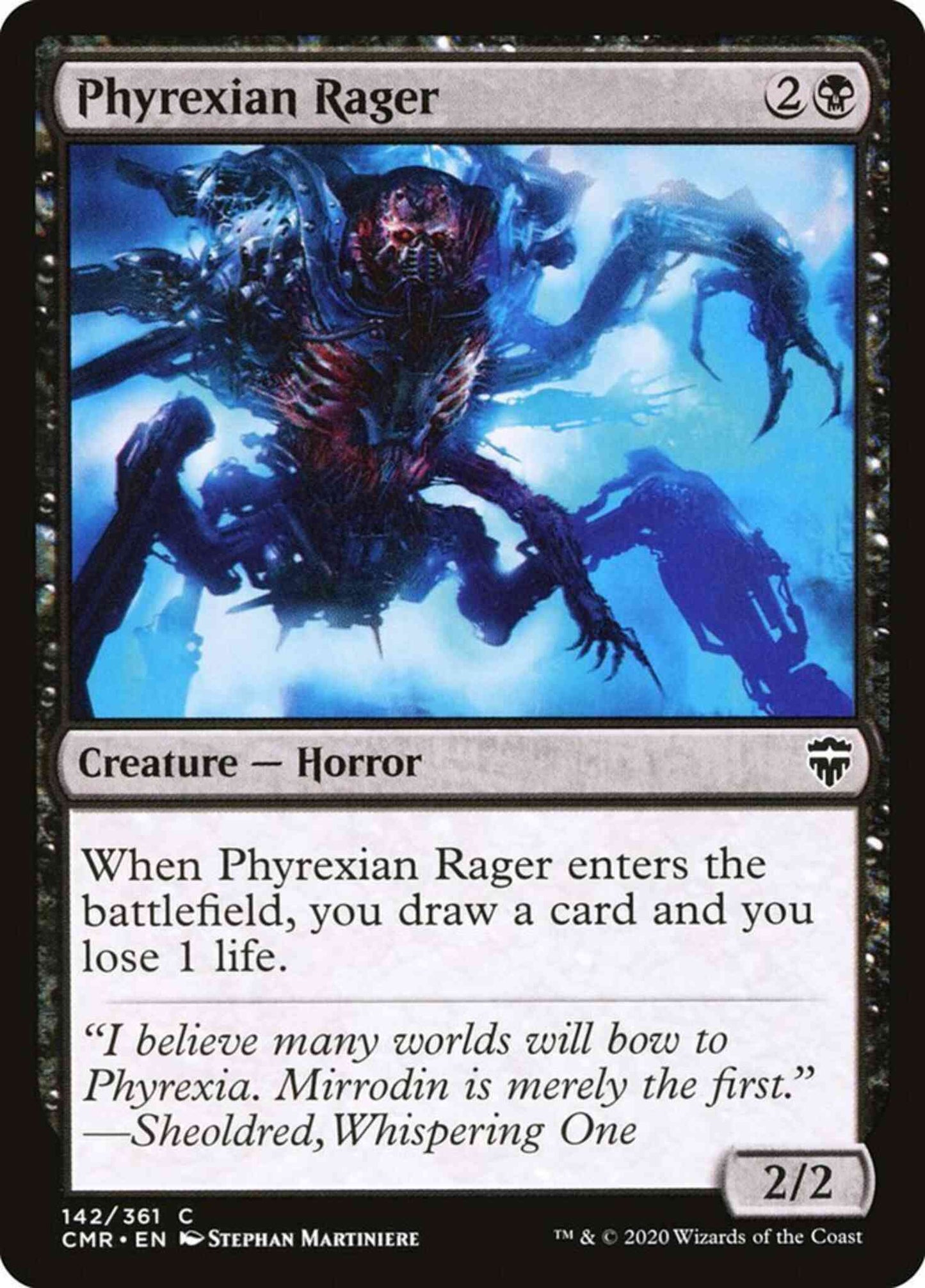 Phyrexian Rager [142] [Commander Legends] [Non-Foil]
