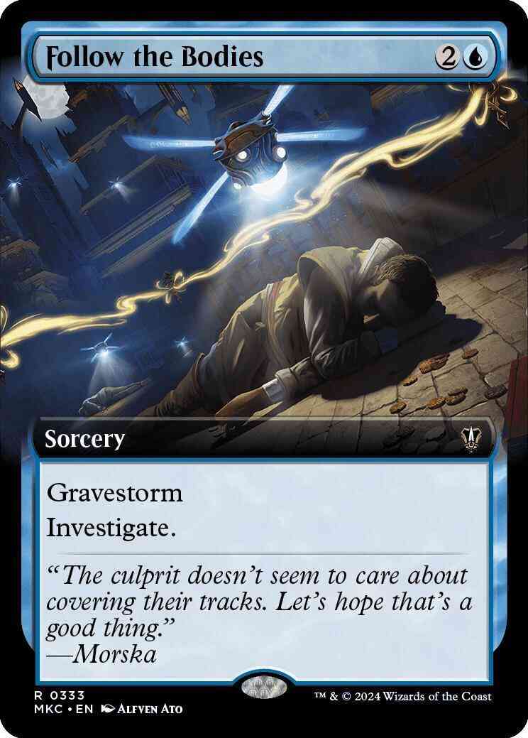 Follow the Bodies [333] [Extended Art] [Murders at Karlov Manor: Commander] [Non-Foil]