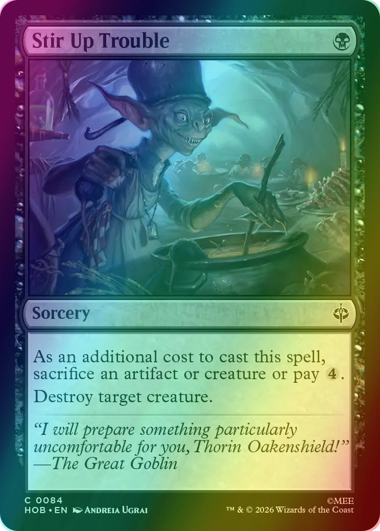Stir Up Trouble [84] [The Hobbit] [Foil]