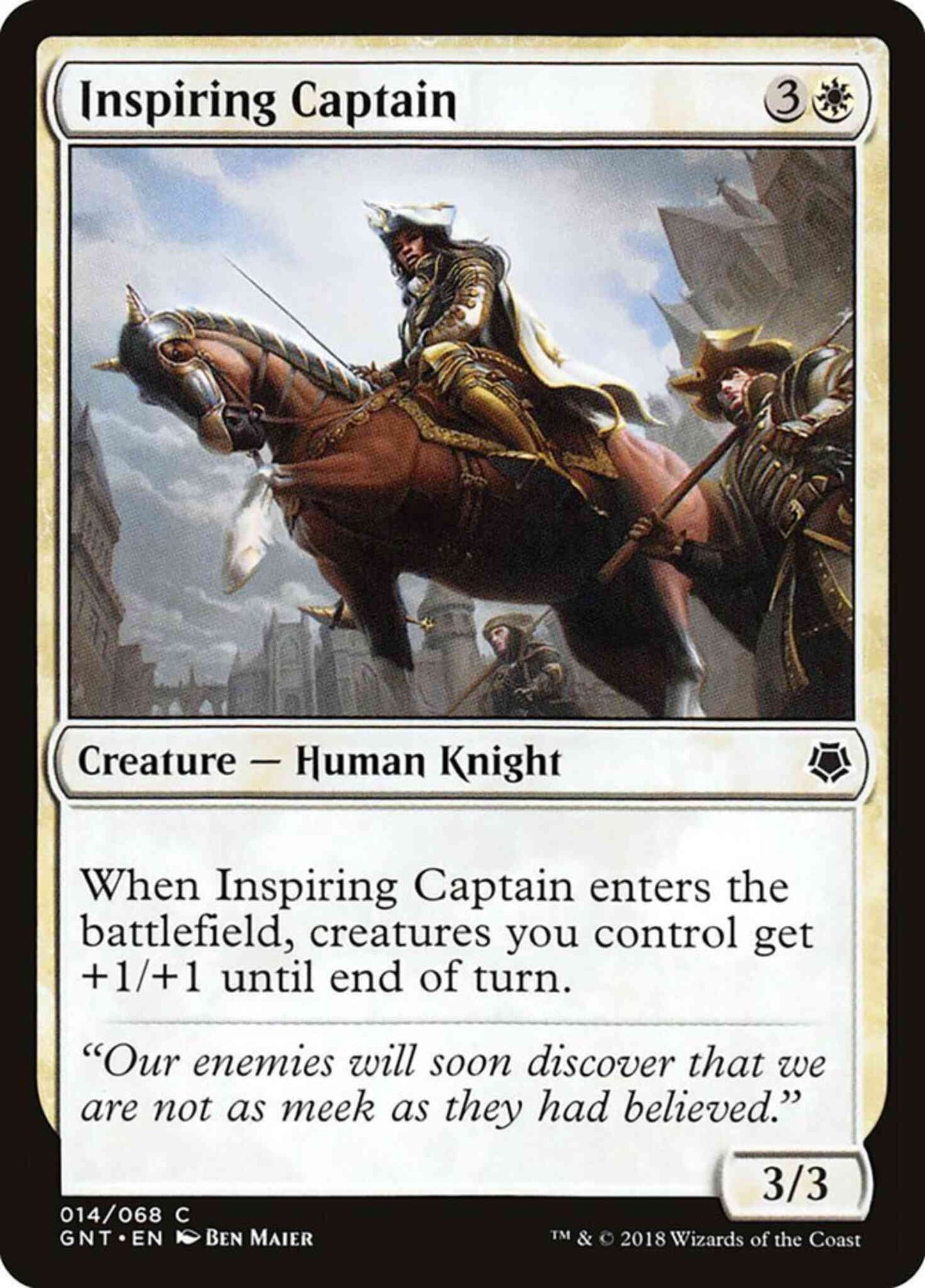Inspiring Captain [14] [Game Night] [Non-Foil]