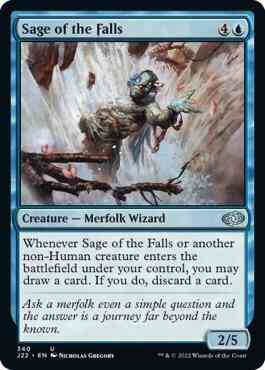 Sage of the Falls [340] [Jumpstart 2022] [Non-Foil]