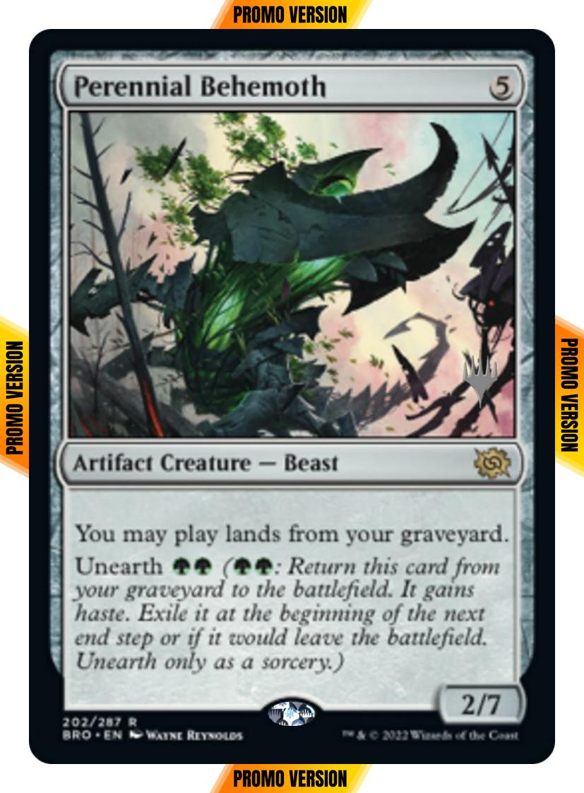 Perennial Behemoth [202p] [Promo Pack] [The Brothers' War: Promos] [Non-Foil]