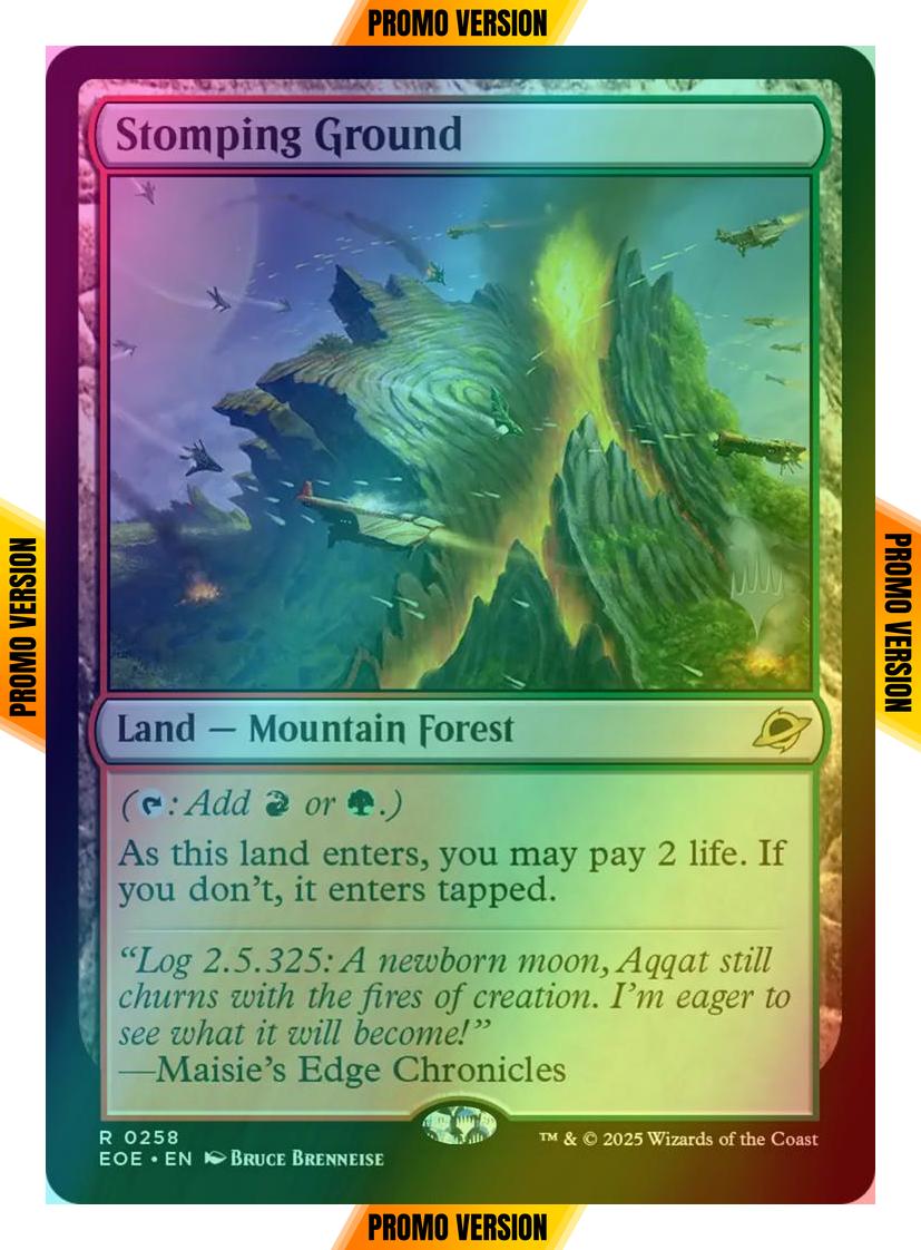 Stomping Ground [258p] [Promo Pack] [Edge of Eternities: Promos] [Foil]
