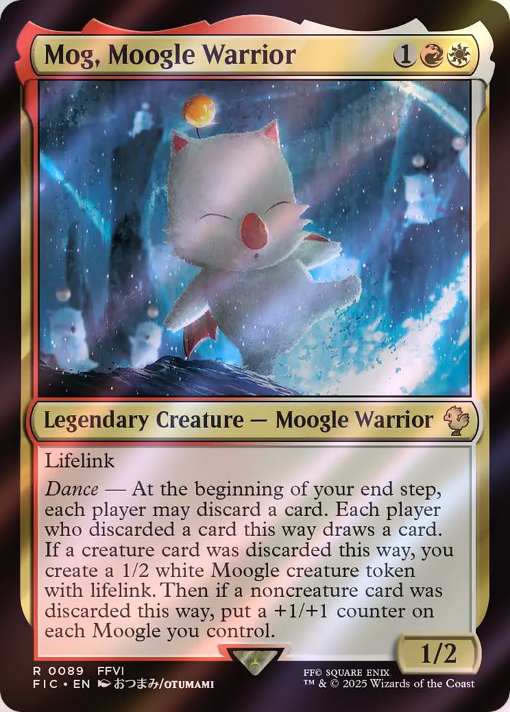 Mog, Moogle Warrior [89] [FINAL FANTASY: Commander] [Surge Foil]