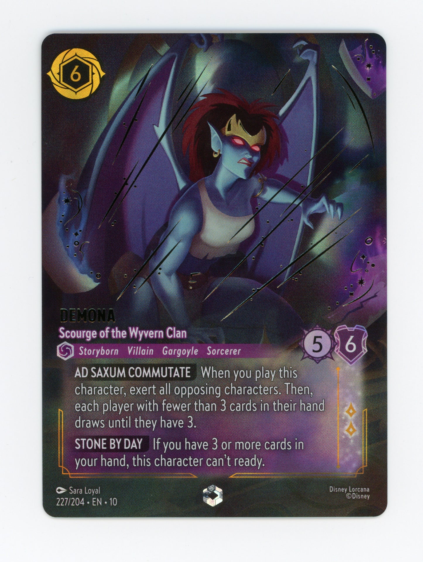 Demona - Scourge of the Wyvern Clan — Enchanted|Holofoil — ID 19880
