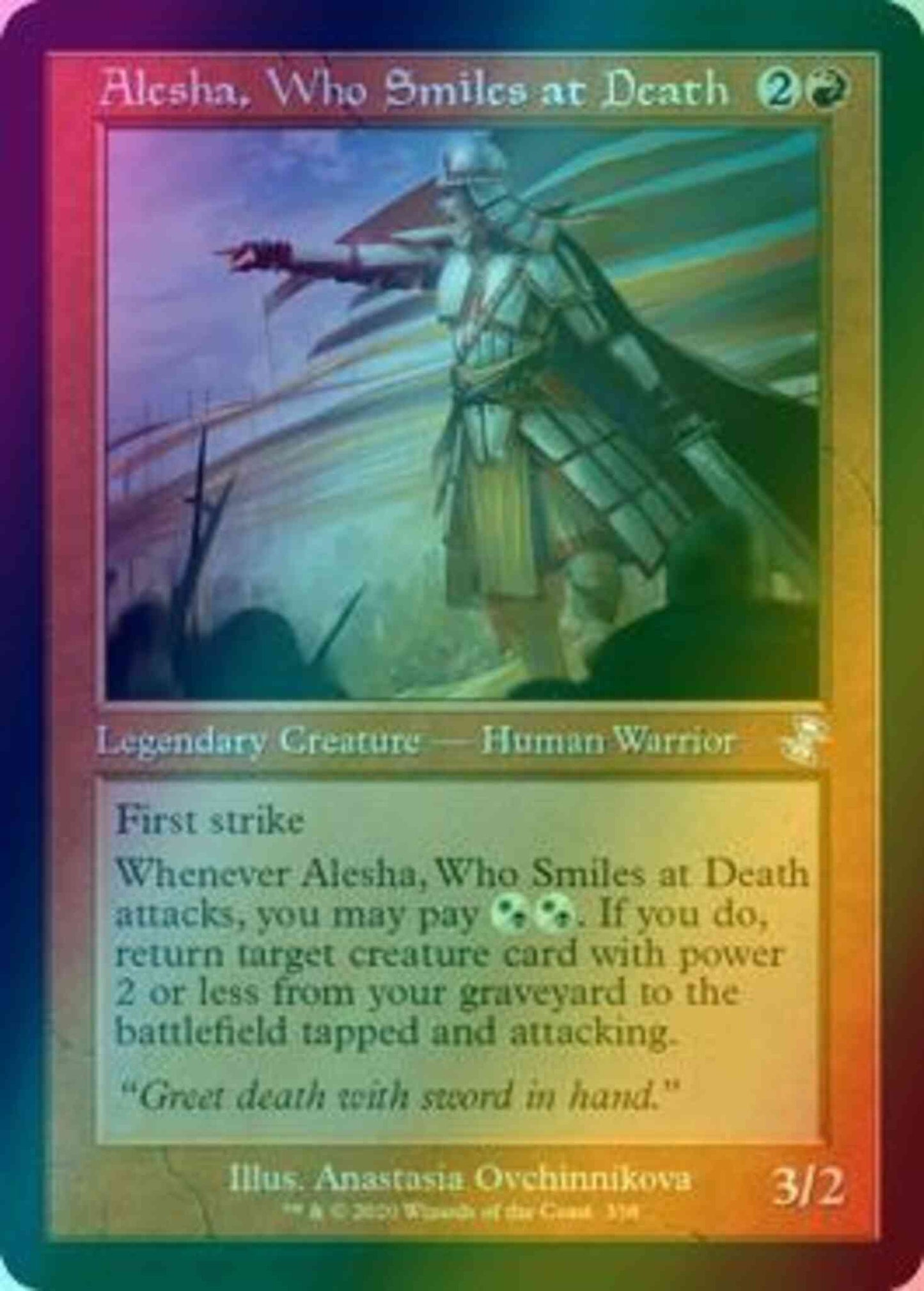 Alesha, Who Smiles at Death [338] [Time Spiral Remastered] [Foil]
