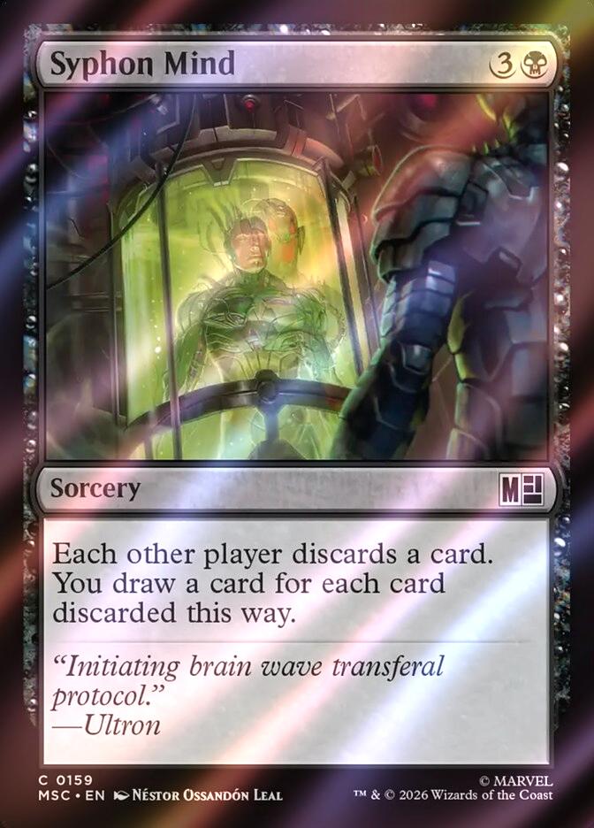 Syphon Mind [159] [Marvel Super Heroes: Commander] [Surge Foil]