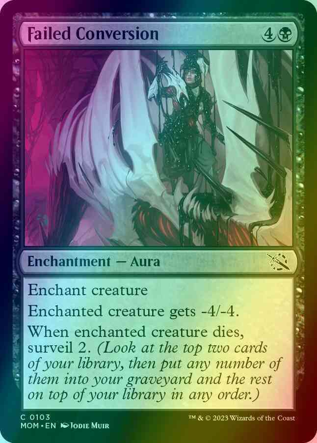 Failed Conversion [103] [March of the Machine] [Foil]